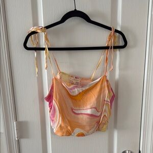 PacSun Multicolor Tie-Strap Camisole